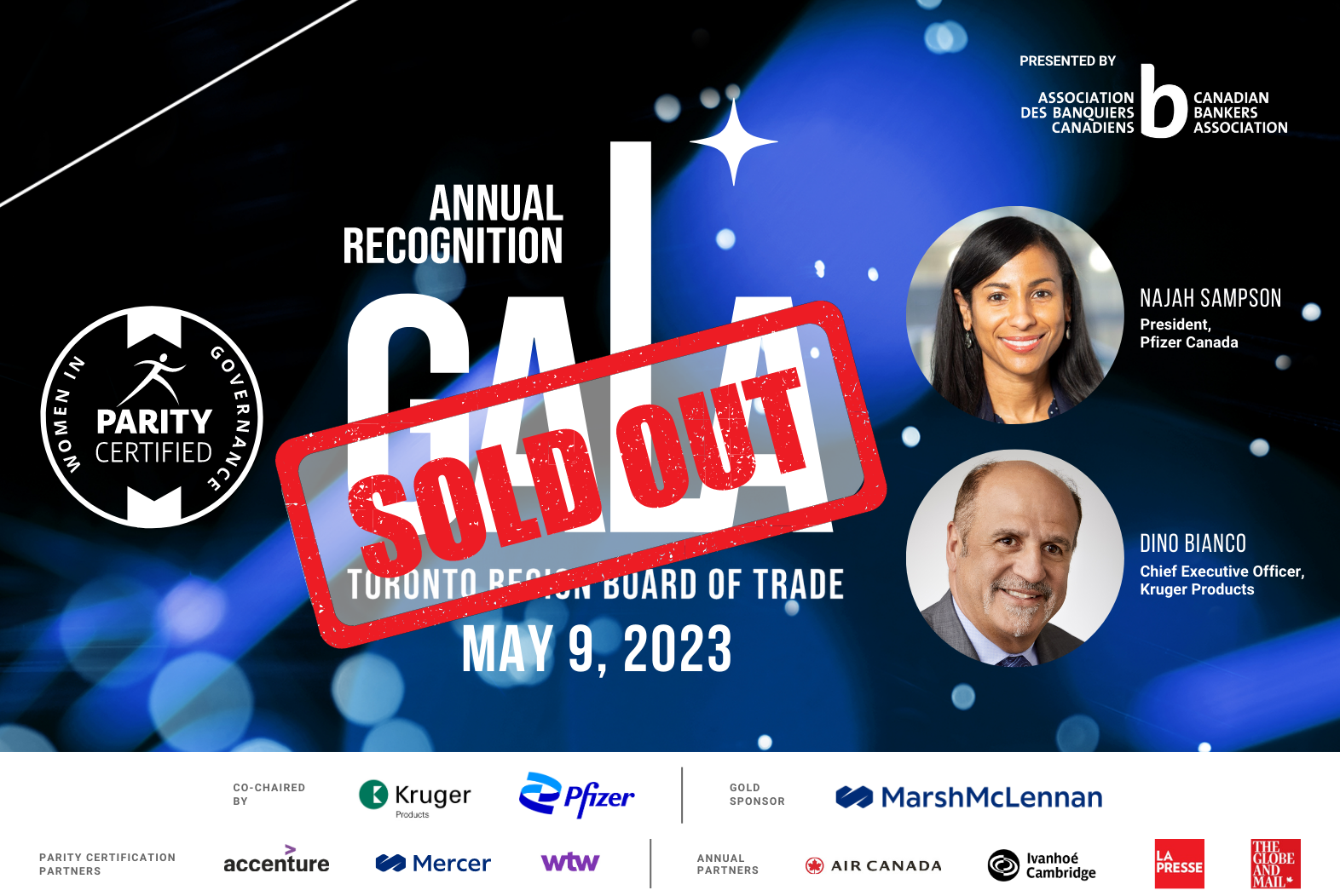 2023 Annual Recognition Gala — Toronto